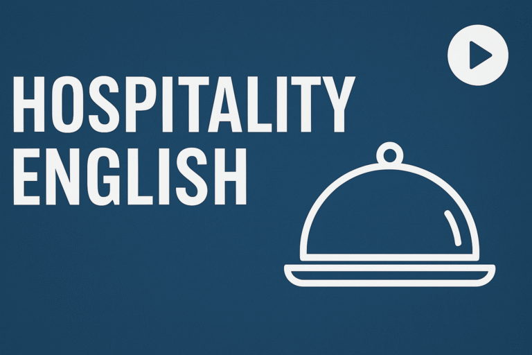 Hospitality English